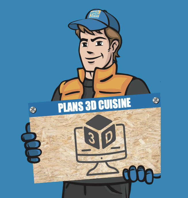 Plan 3D cuisine