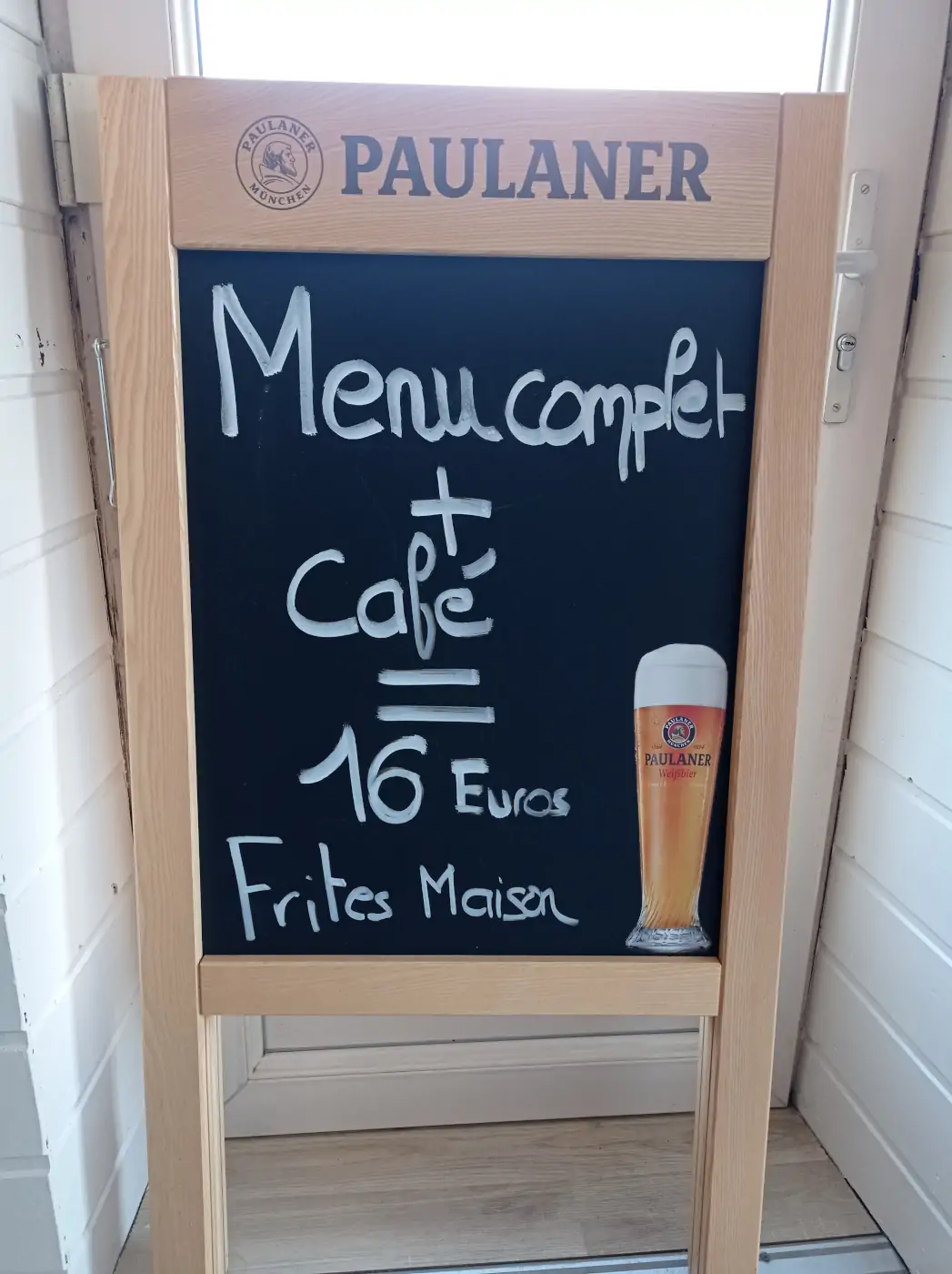 Menu complet du jour O’Ptit Bonne Heure