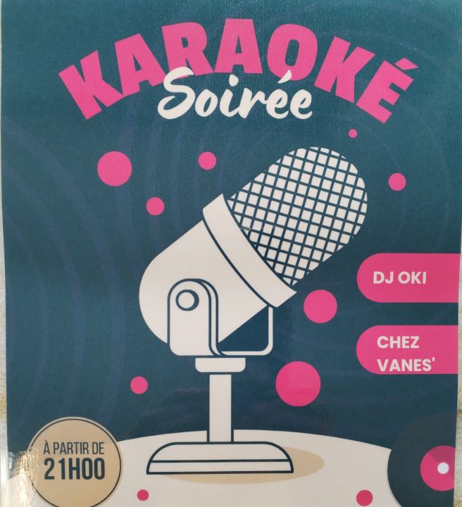 Soirée Karaoké Chez Vanes