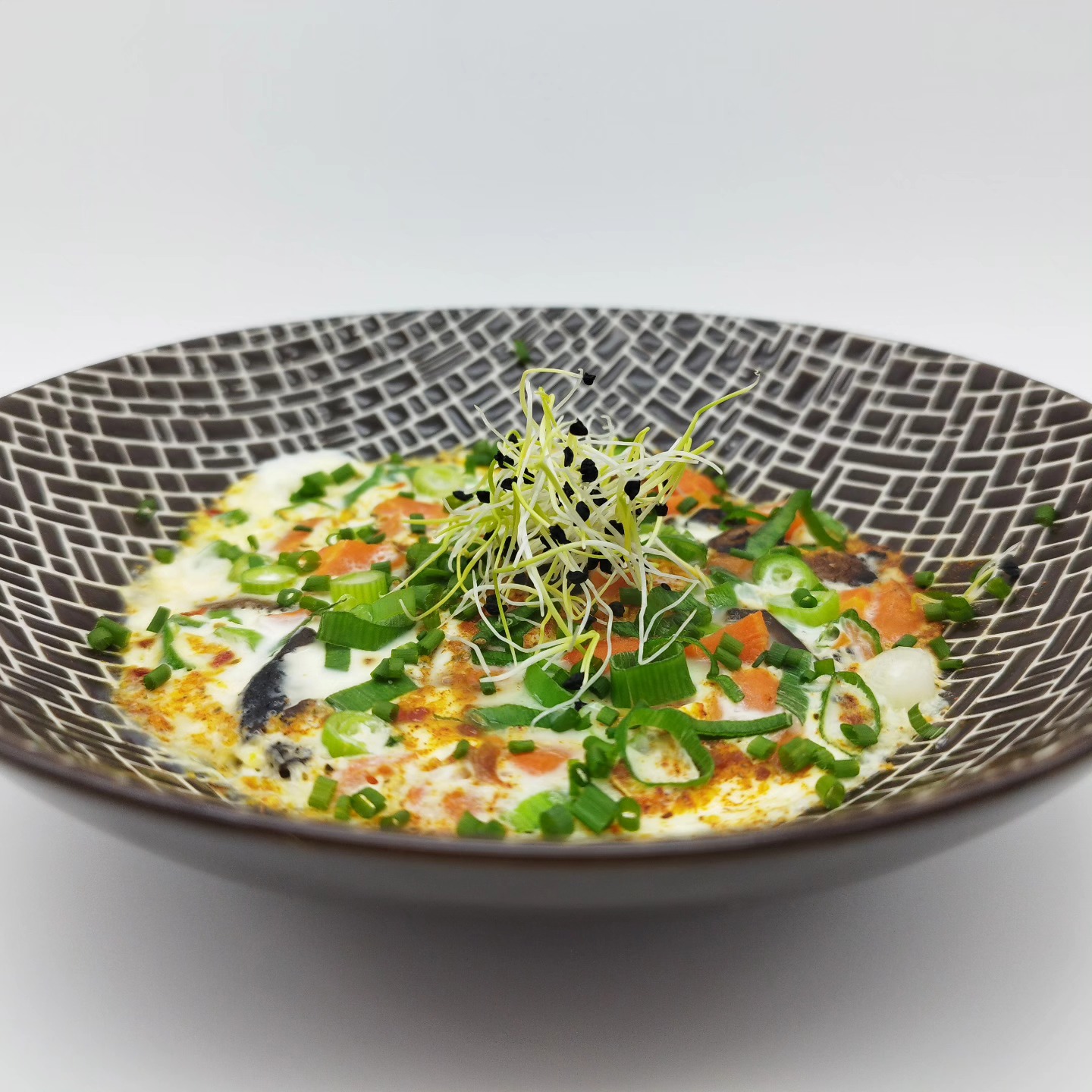 Oeuf cocotte aux petits légumes