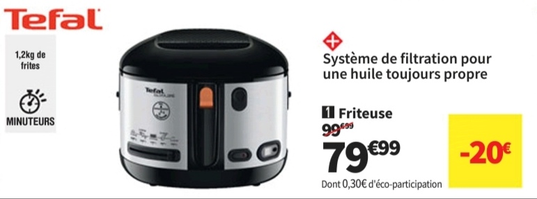 Friteuse Classique Tefal Ff175d71