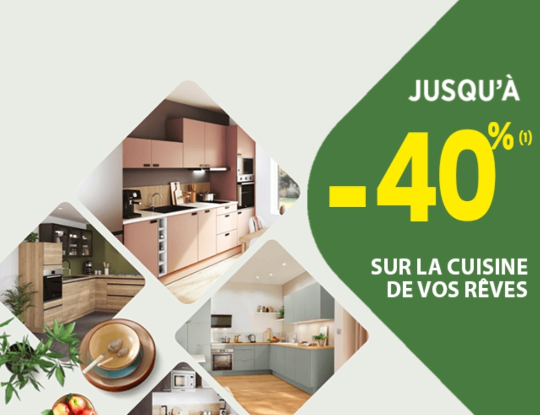 Jusqu’à 40% De Remise Sur Votre Cuisine