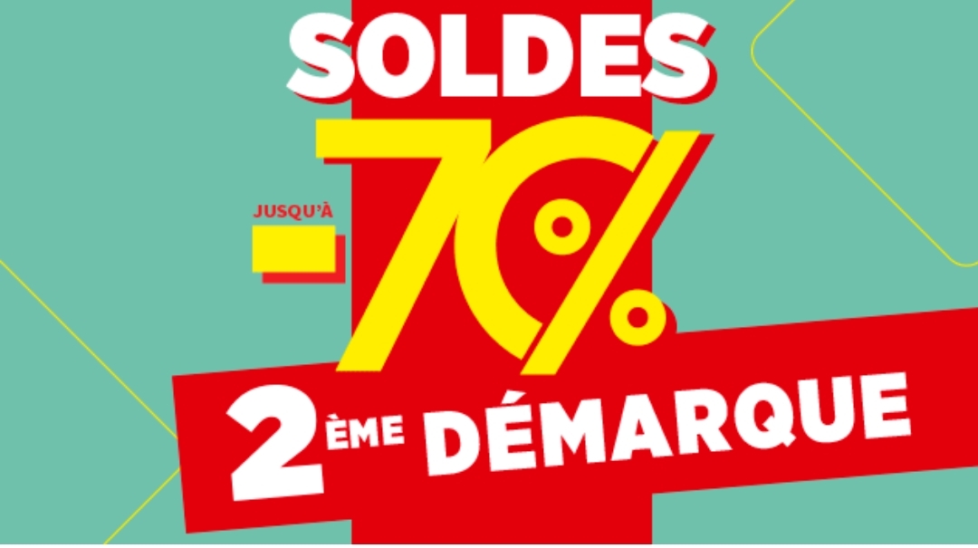 Soldes Conforama 2eme Démarque