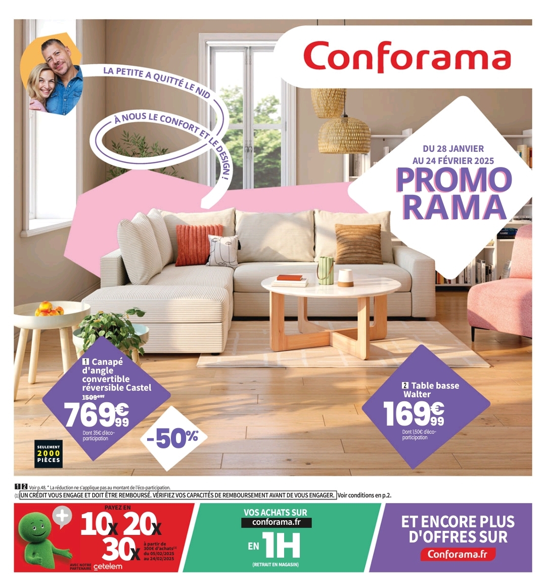 Catalogue Conforama  Promorama