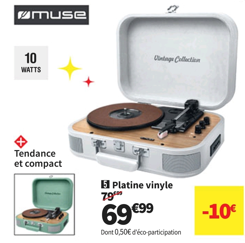 Platine Vinyle Muse Mt-201ww