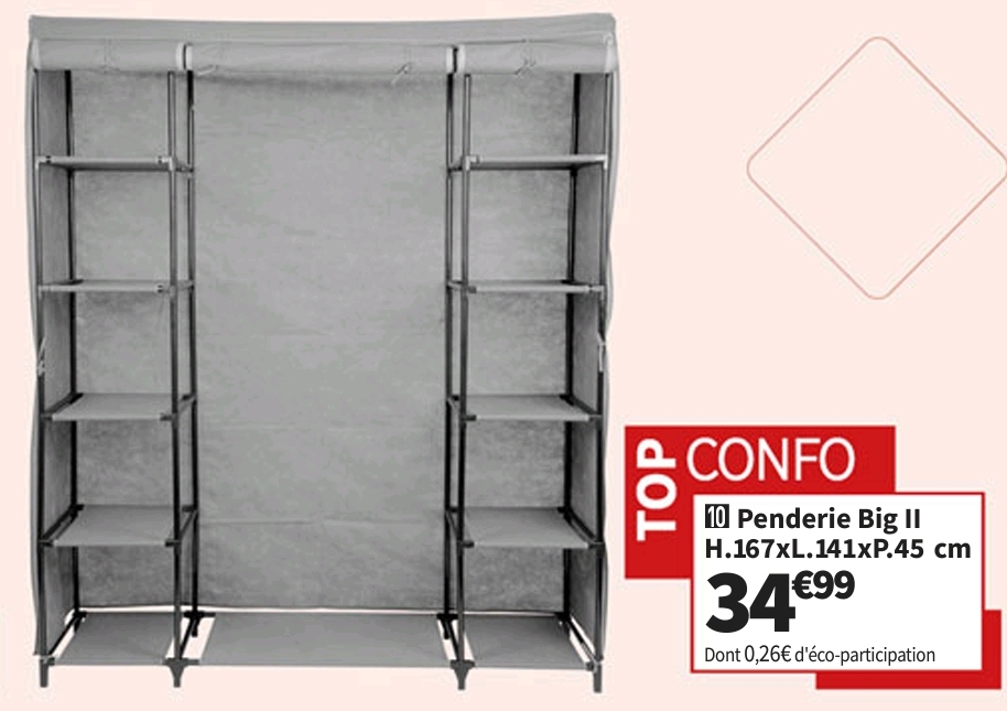 Top Confo  Vestiaire Big Ii