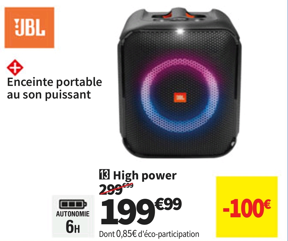 Enceinte Jbl Partybox Encore Essential