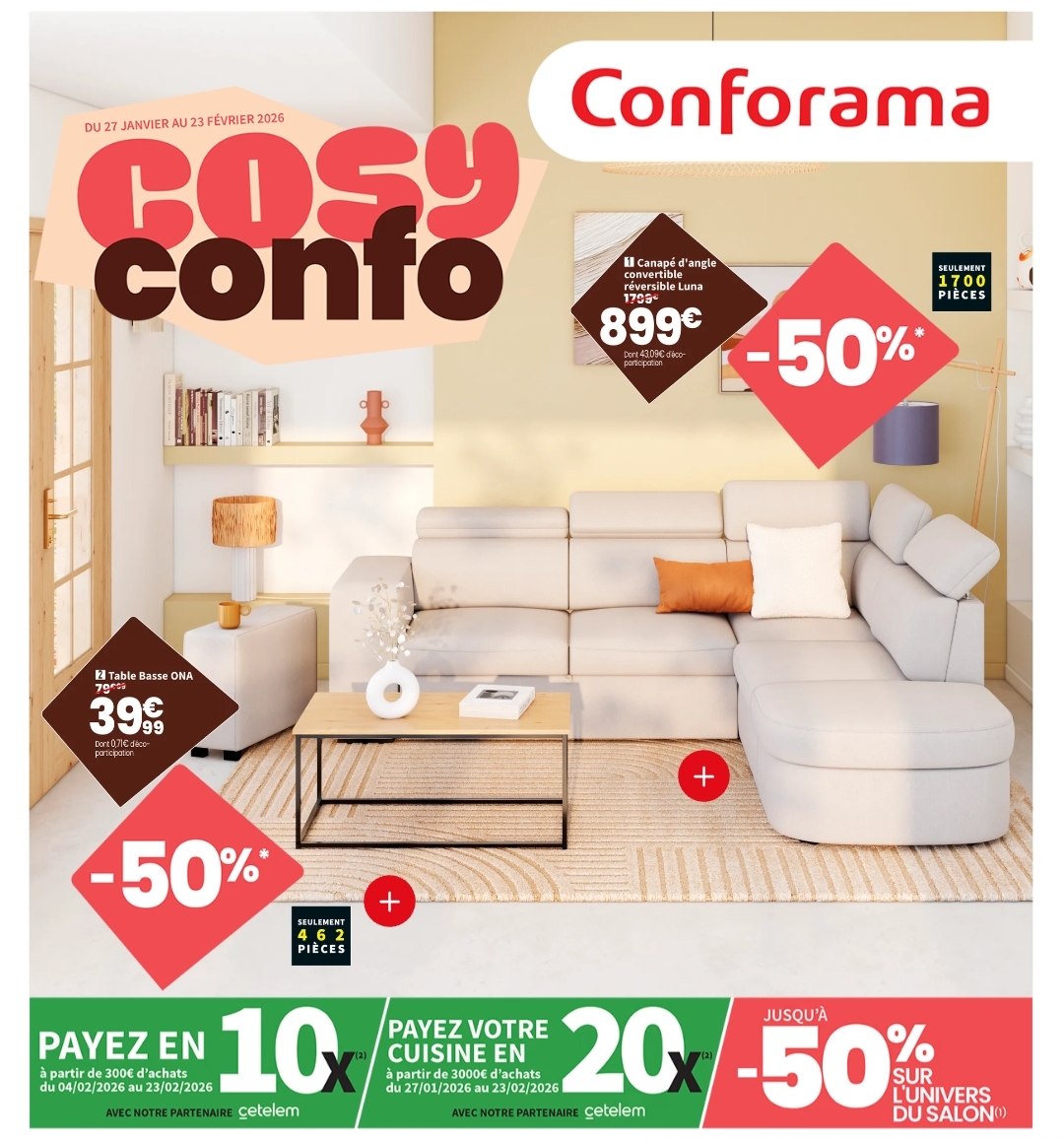 Catalogue Conforama Cosy -> 23/02/26