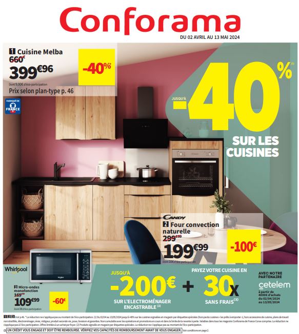 Catalogue Conforama Du02-04 Au 13-05-2024