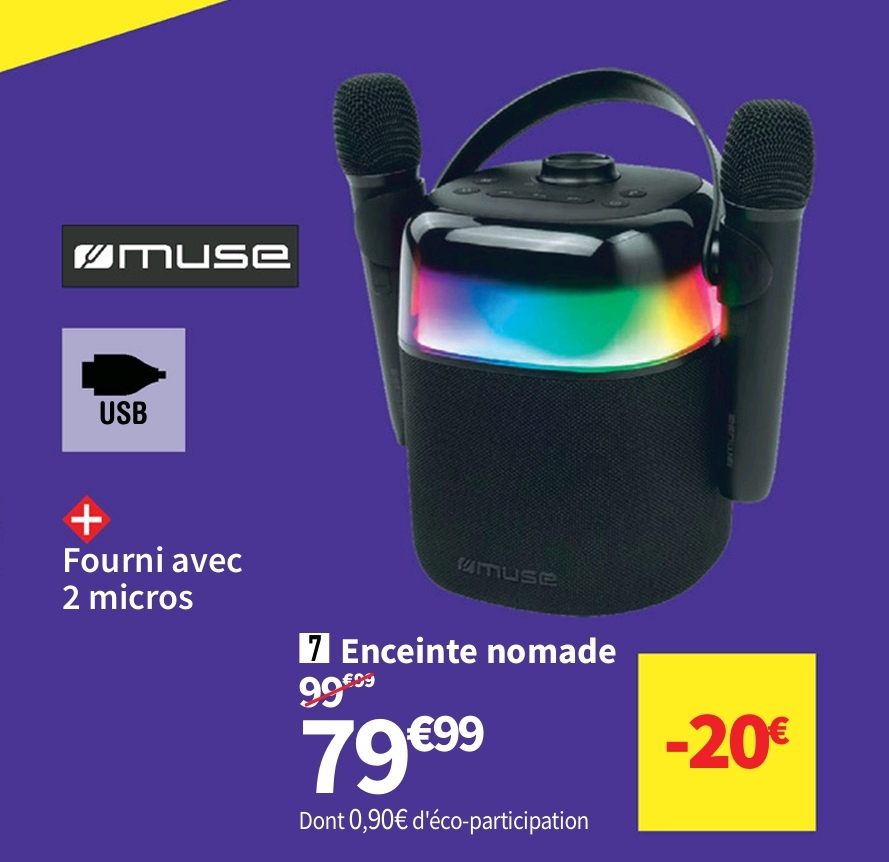 Enceinte Nomade Muse M-530-ka
