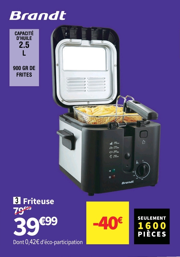 Friteuse Brandt