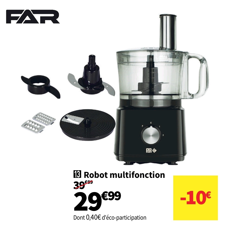 Robot De Cuisine Far Rm23loma – 1.2 Litre(s)