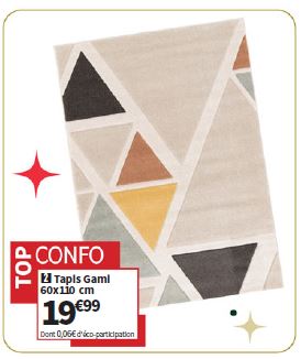 Carpette 60×110 Cm  Gami  Top Confo