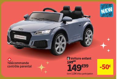 Voiture Enfant Audi Tt Rs 12v