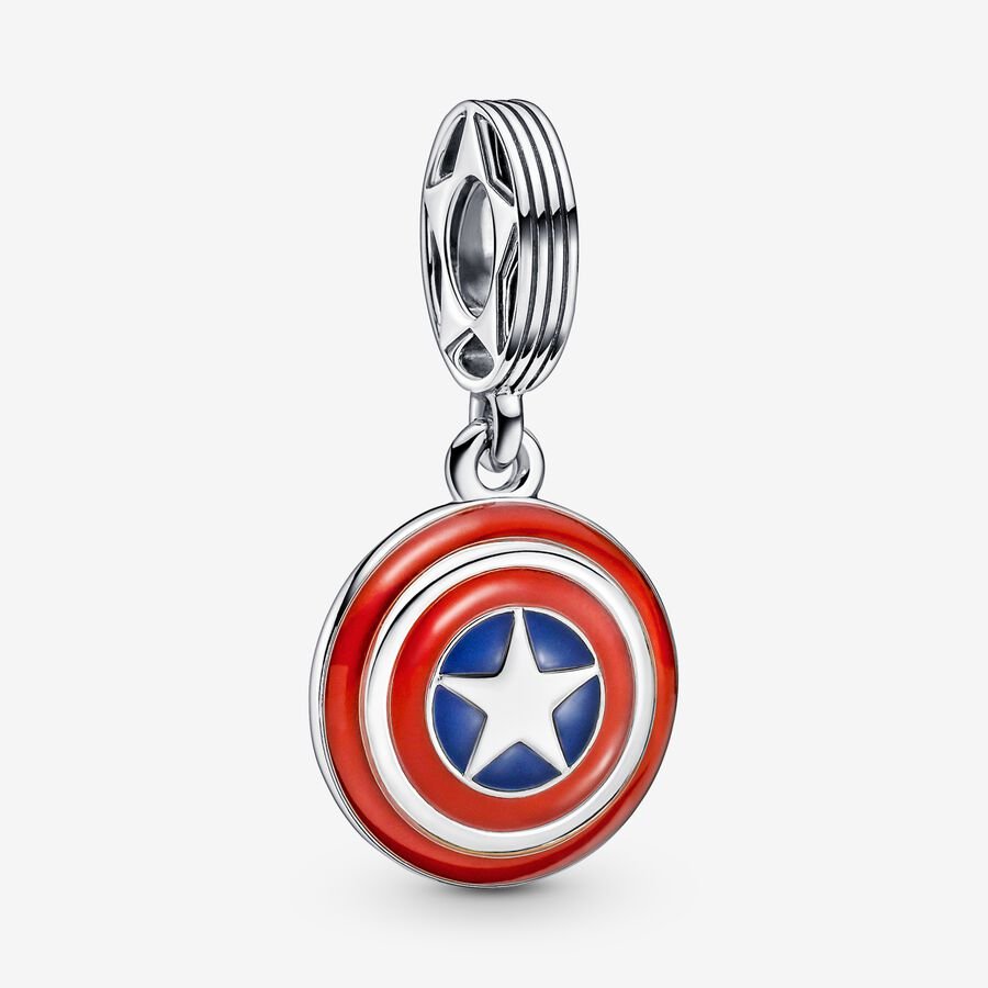 Charm Pendant Marvel The Avengers Bouclier De Captain America