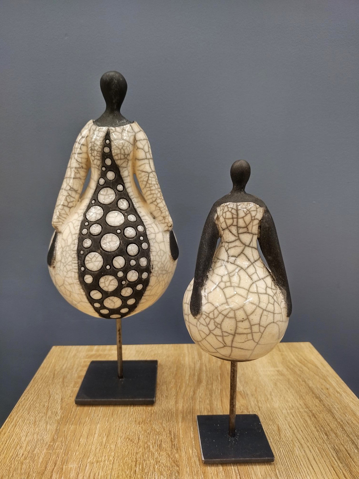 Demoiselles Raku. Souton Chany