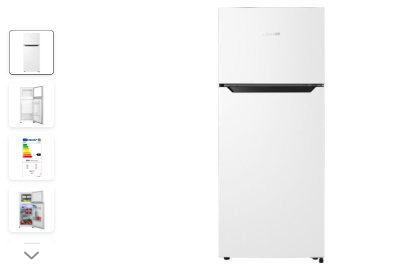 Réfrigérateur 2 Portes Hisense Rt156d4bwf