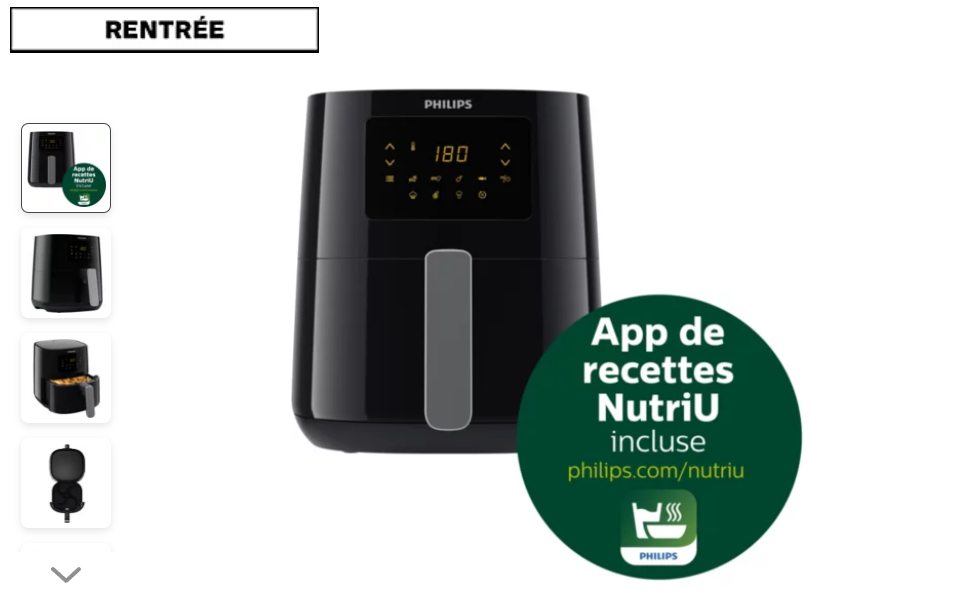 Airfryer Philips L Série 3000 Hd9252/70