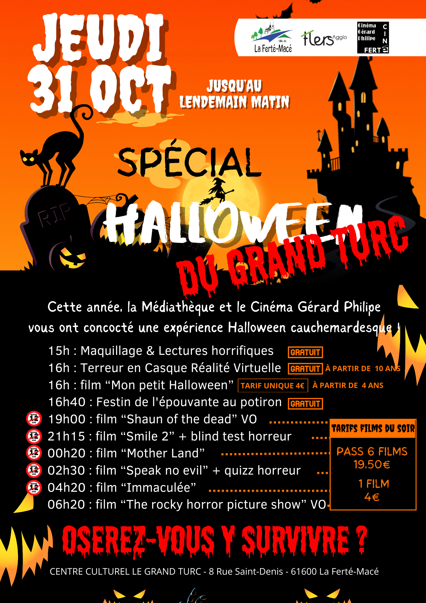 Spécial Halloween Au Grand Turc – Une Nuit De Terreur Inoubliable !