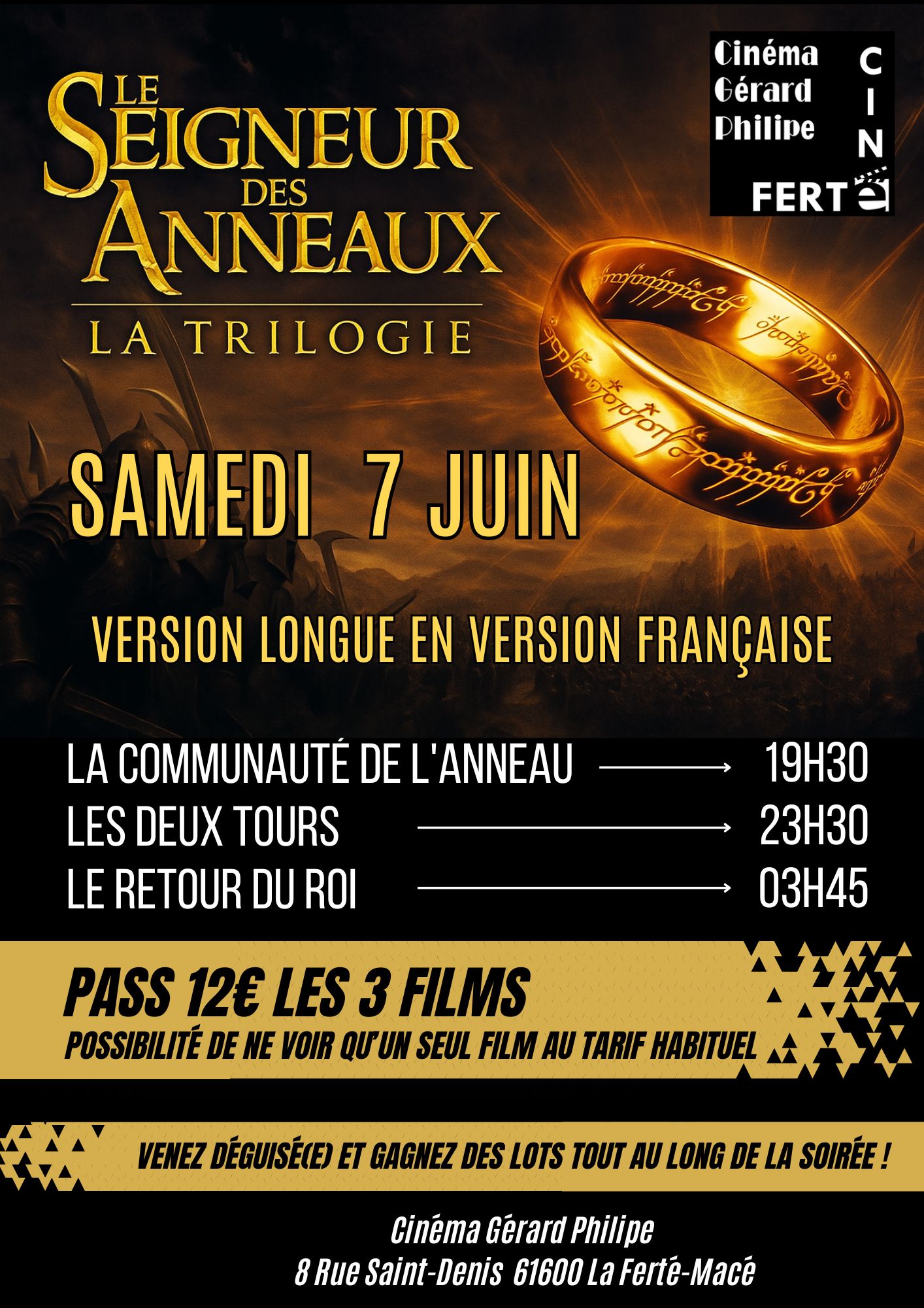 Nuit Seigneur Des Anneaux En Version Longue Française