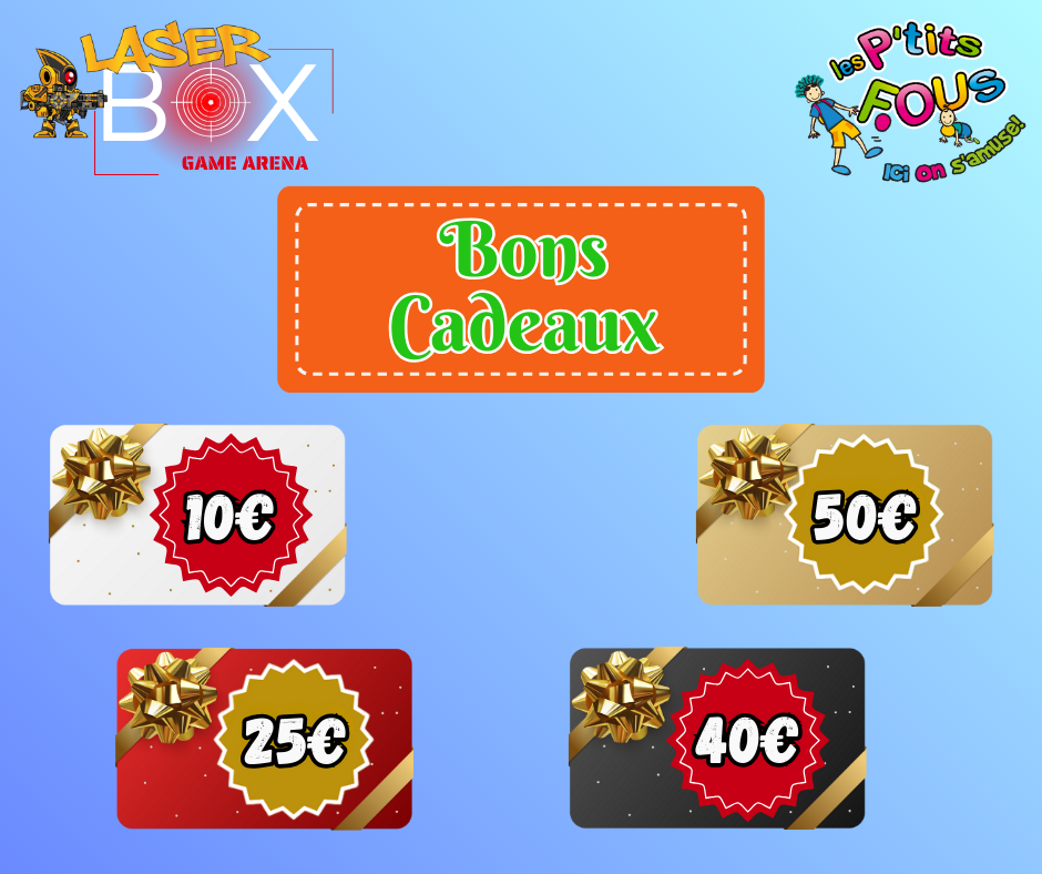 Bon Cadeau Les P’tits Fous !