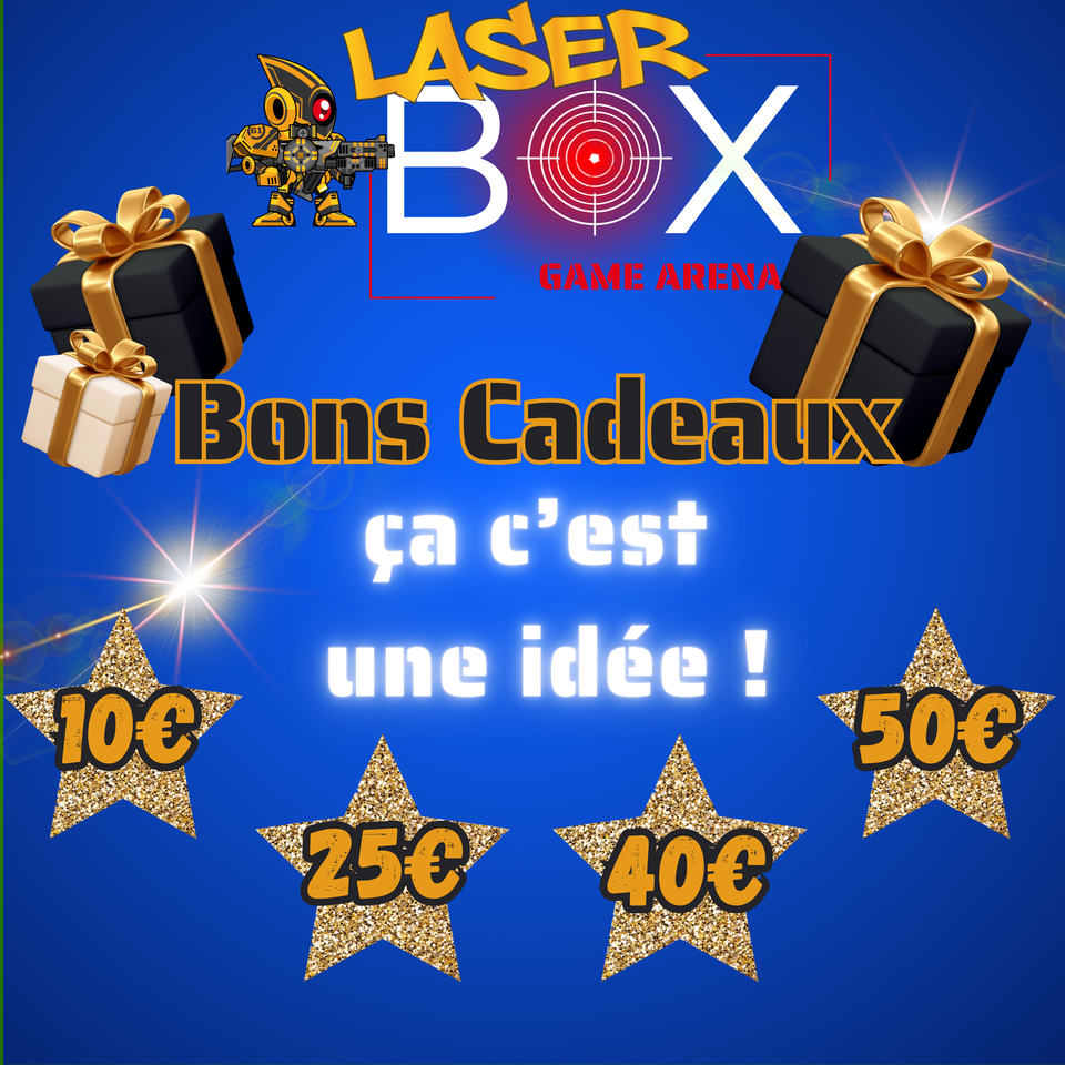 Bons Cadeaux Laserbox