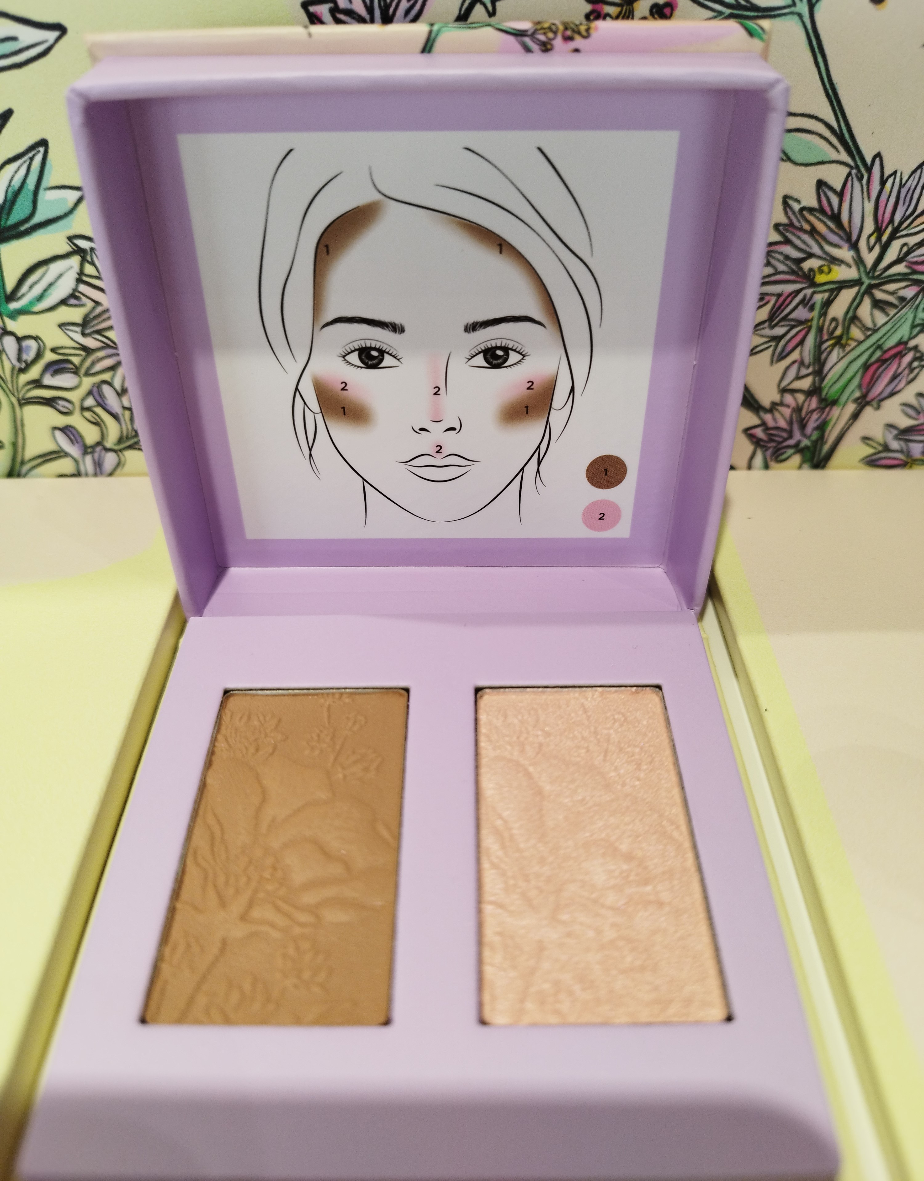 Palette Duo Teint Fleurs Des Sentiers