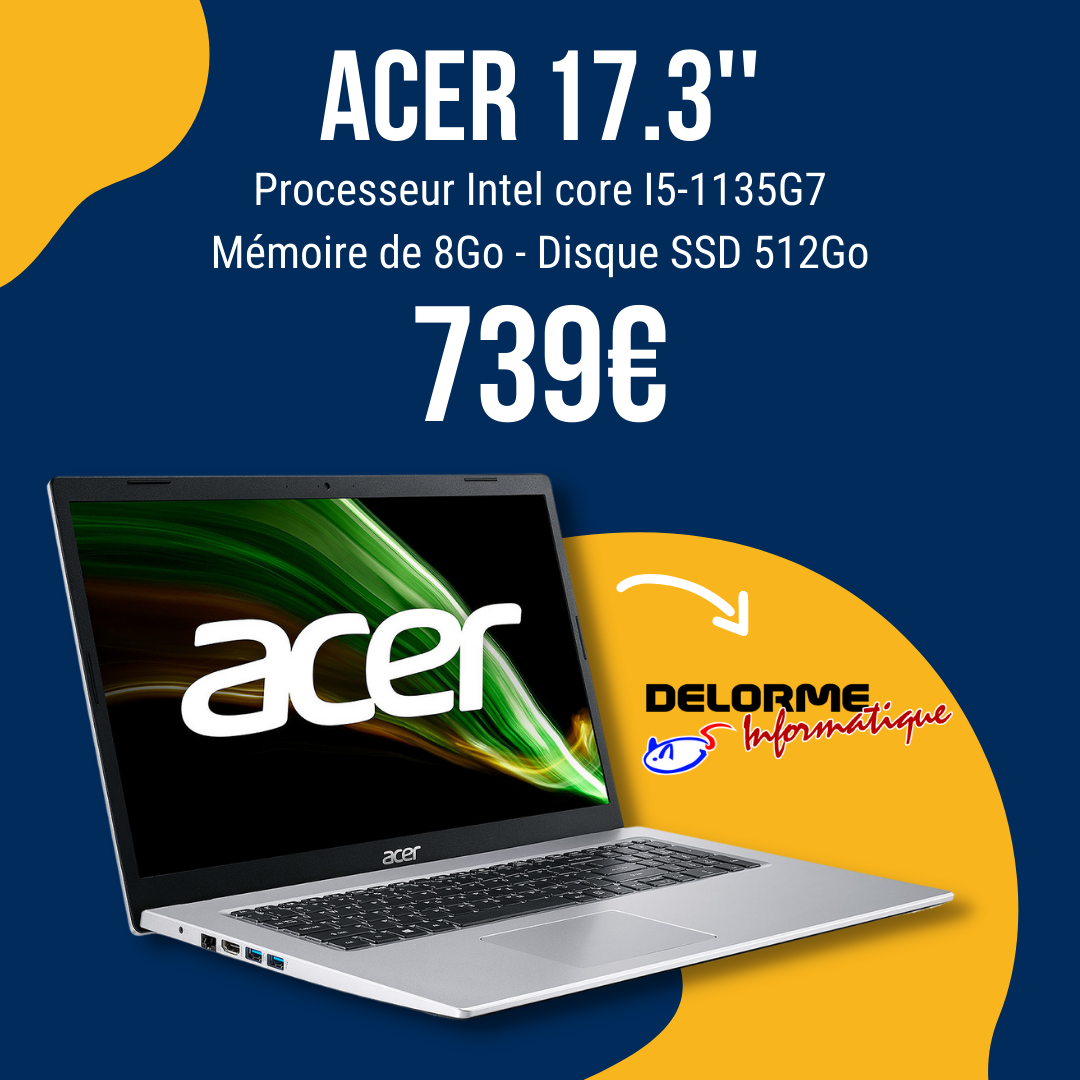 Acer 17.3″ I5