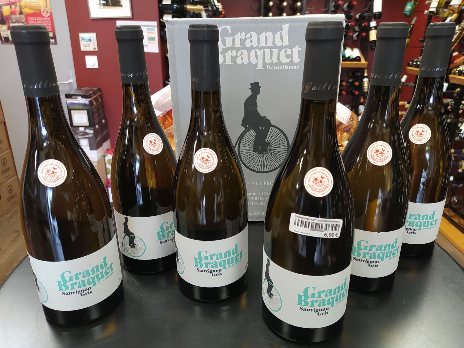 Promo 5 Achetees 1 Offerte Sur Le Vin Grand Braquet Sauvignon Gris