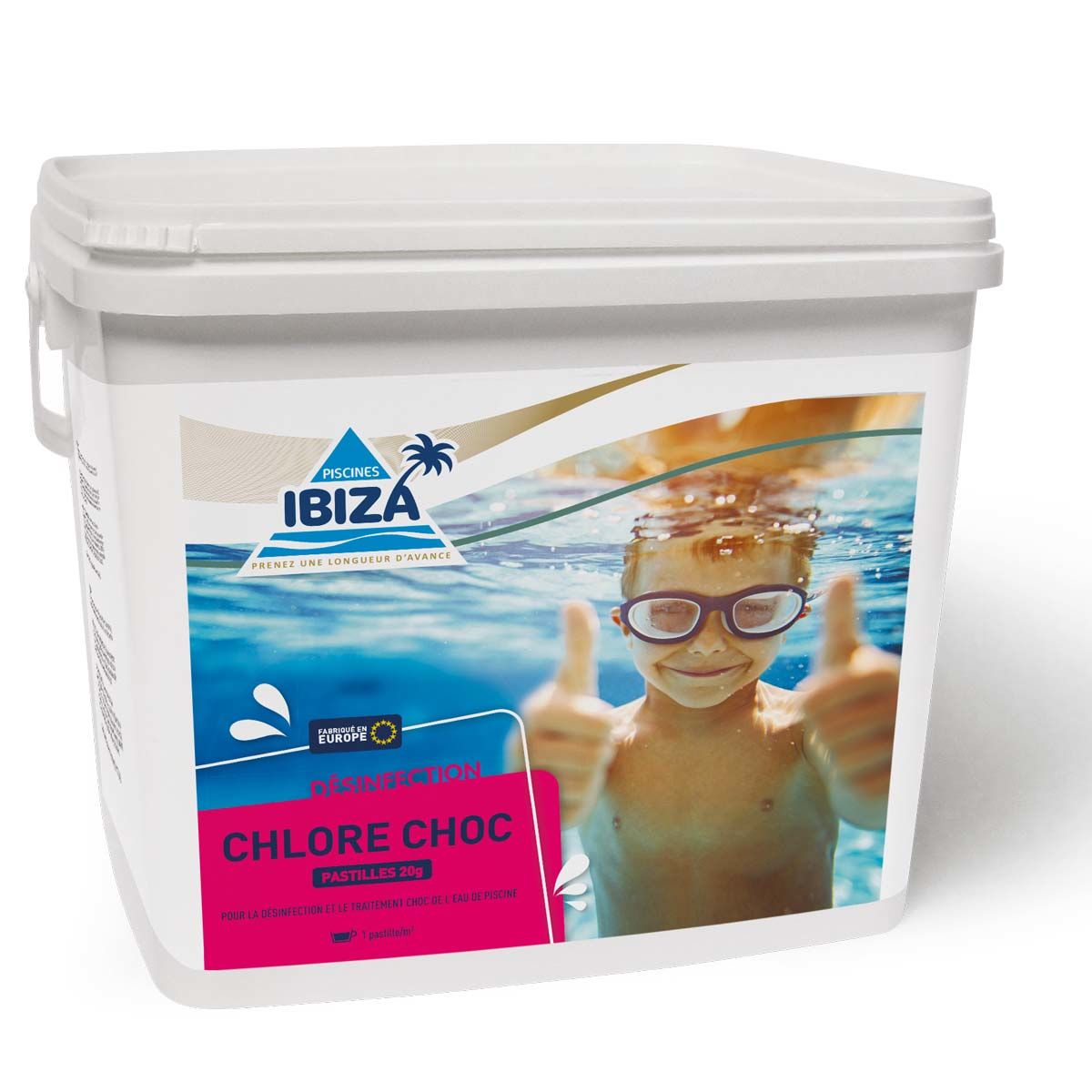 Chlore Choc Piscines Ibiza 5 Kg
