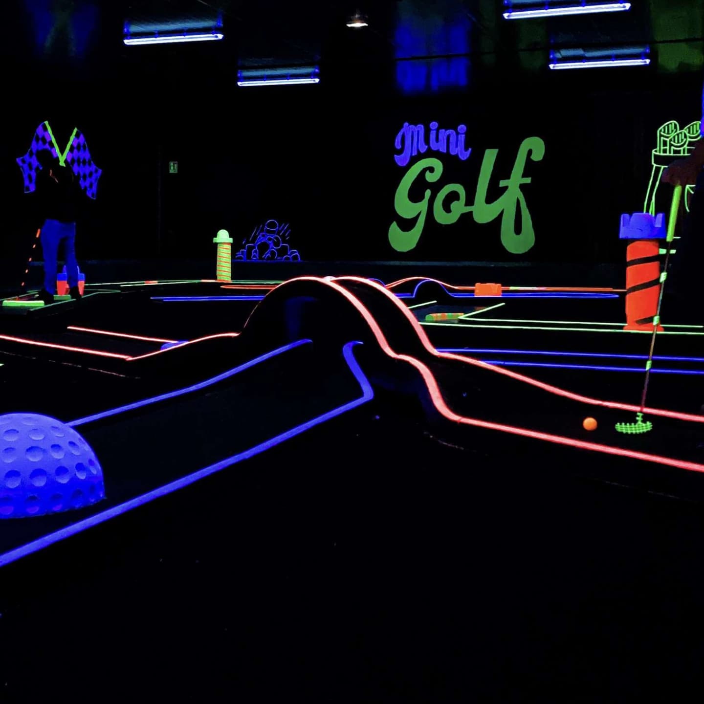 Mini Golf Fluorescent
